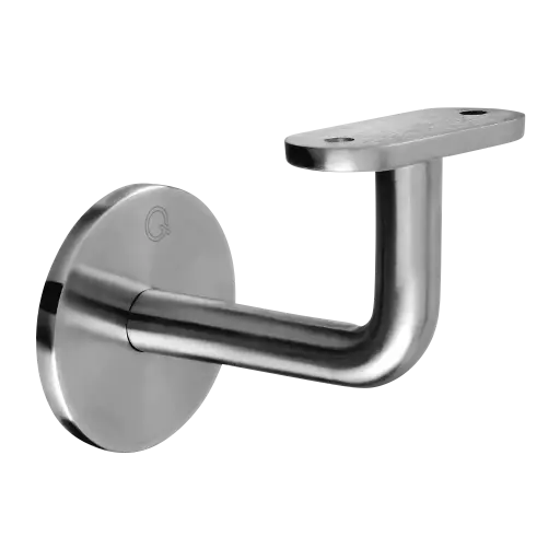 [140111-000-12] Support de main-courante p. mur, filetage M8; 140111-000-12; main-courante plat, inox brossé 316 (14011100012)