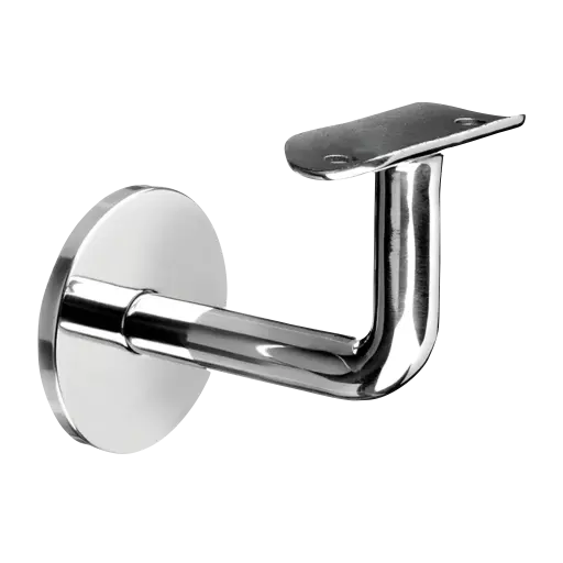 [140111-042-10] Support de main-courante p. mur, filetage M8; 140111-042-10; main-courante Ø42,4 mm, inox poli 316 (14011104210)