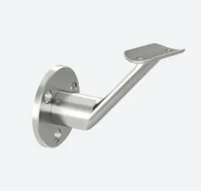 [140126-042-12] Support de main-courante pour mur, MOD 0126; 140126-042-12; main-courante Ø42,4 mm, inox brossé 316 (14012604212)
