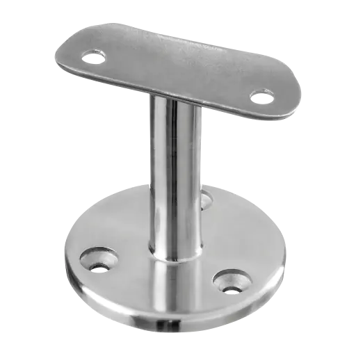 [140708-048-12] Support de main-courante pour mur; 140708-048-12; main-courante Ø48,3 mm, inox brossé 316 (14070804812)