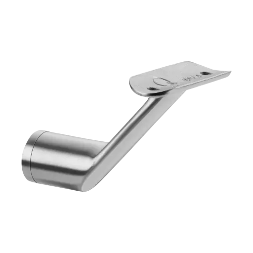 [140123-042-12] Support de main-courante pour tube, MOD 0123; 140123-042-12; plat, main-courante Ø42,4 mm, inox brossé 316 (14012304212)