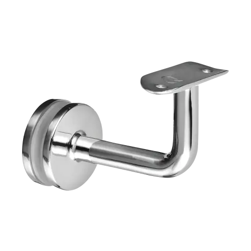 [140117-042-10] Support de main-courante pour verre, Ø42,4 mm; 140117-042-10; pour verre 8 - 31,52 mm, inox poli 316 (14011704210)