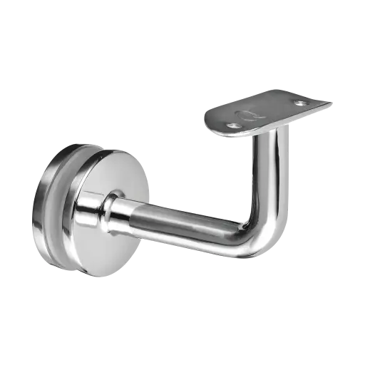 [140117-048-10] Support de main-courante pour verre, Ø48,3 mm; 140117-048-10; pour verre 8 - 31,52 mm, inox poli 316 (14011704810)
