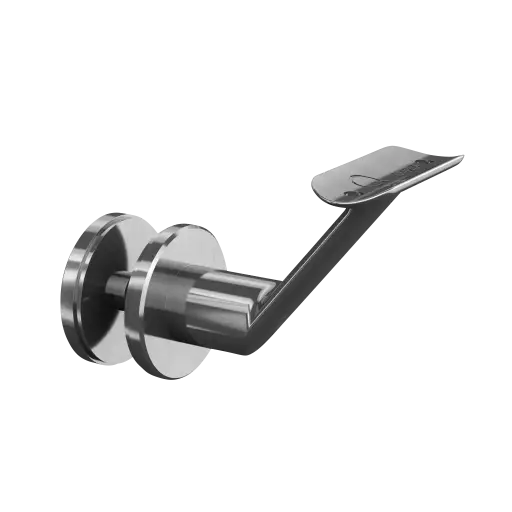 [130129-042-12] Support de main-courante pour verre; 130129-042-12; , main-courante Ø42,4 mm, pour verre 12 - 31,52 mm, acier inoxydable 304, brossé - NEW