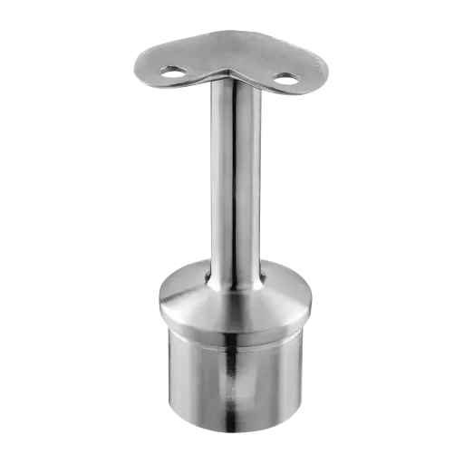 [130712-042-90-12] Support de main-courante sur poteau, 90°; 130712-042-90-12; Ø42,4 x 2,6 mm, main-c. Ø42,4 mm, inox brossé 304 (13071094212)