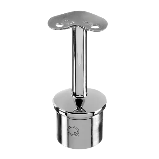 [140710-042-90-10] Support de main-courante sur poteau, 90°; 140710-042-90-10; Ø42,4 x 2 mm, main-cour. Ø42,4 mm, inox poli 316 (14071084210)