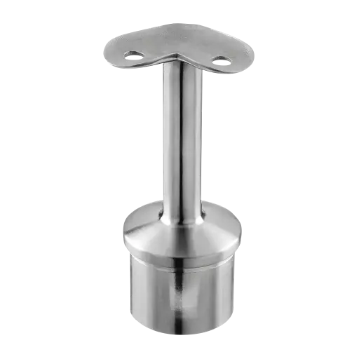 [140713-048-90-12] Support de main-courante sur poteau, 90°; 140713-048-90-12; Ø48,3 x 2,6 mm, main-c. Ø48,3 mm, inox brossé 316 (14071194812)