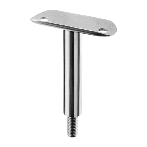 [130810-042-00] Support de main-courante sur poteau, M10; 130810-042-00; main-courante Ø42,4 mm, inox brossé 304 (13081004212)