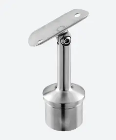 [130721-042-12] Support de main-courante sur poteau, orienta.; 130721-042-12; Ø48,3 x 2,6 mm, main-c. Ø42,4 mm, inox brossé 304 (13071904212)