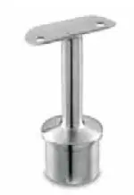 [130709-042-00-12] Support de main-courante sur poteau; 130709-042-00-12; Ø33,7 x 2 mm, main-cour. Ø42,4 mm, inox brossé 304 (13070924212)