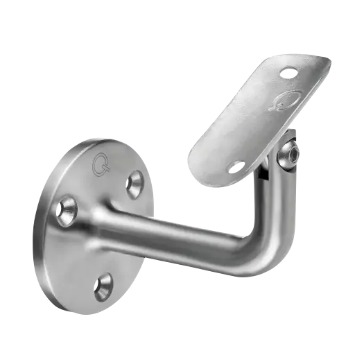 [130102-048-12] Support de main-courante, orientable, p. mur; 130102-048-12; main-courante Ø48,3 mm, inox brossé 304 (13010204812)