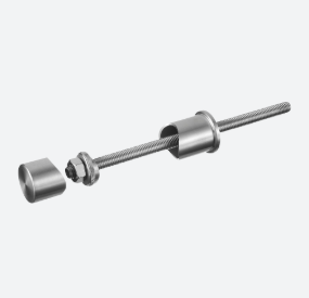 [130550-042-12] Support pour poteau MOD 0550, montage latéral; 130550-042-12; pour tube Ø42,4 mm, inox brossé 304 (13055004212)