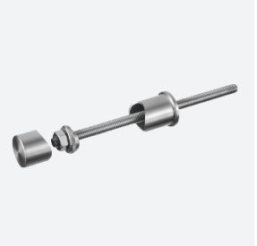 [140550-048-12] Support pour poteau MOD 0550, montage latéral; 140550-048-12; pour tube Ø48,3 mm, inox brossé 316 (14055004812)
