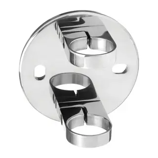 [140551-042-10] Support pour poteau MOD 0551, montage latéral; 140551-042-10; pour tube Ø42,4 mm, inox poli 316 (14055104210)