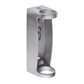[130556-042] Support pour poteau, MOD 0556, montage latéral; 130556-042; pour tube Ø42,4 mm, inox brossé 304 (13055604212) - SELL OUT