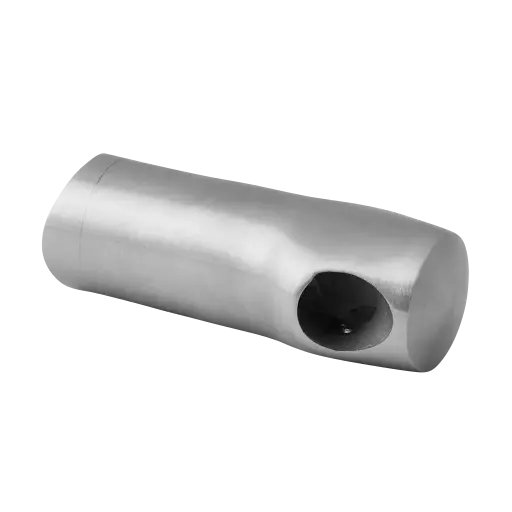 [140834-042-12] Support travers. de lisse, 90° angle rentrant; 140834-042-12; tube Ø42,4 mm, inox brossé 316 (14083404212)