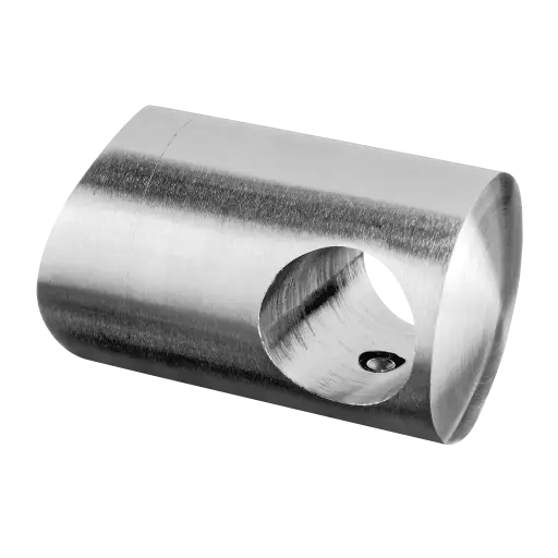 [140840-048-12] Support traversants de lisse, tube Ø16 mm; 140840-048-12; tube Ø48,3 mm, inox brossé 316 (14084004812)