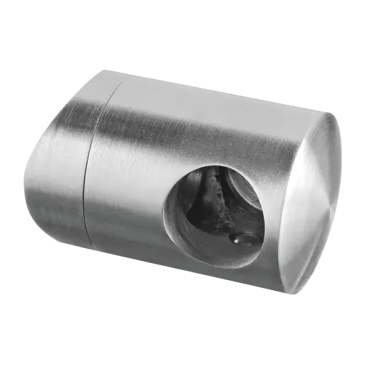 [130833-048-12] Support traversants perçage droite barreØ12mm; 130833-048-12; tube Ø48,3 mm, inox brossé 304 (13083304812)