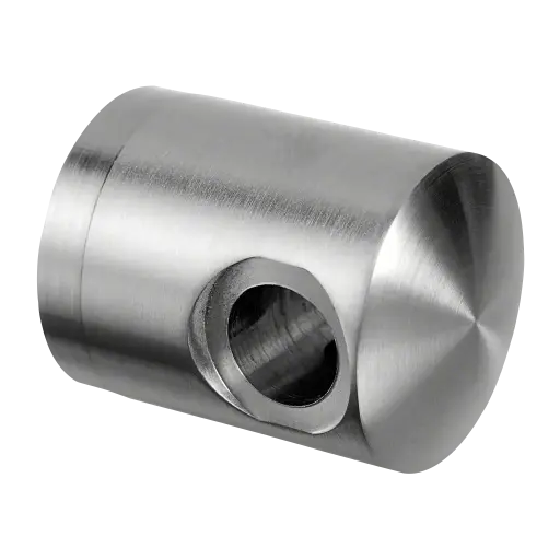 [137450-000-02] Support traversants pour câble pour tendeur; 137450-000-02; droite, câble 3,2 mm, plat, inox brossé 304 (13745300012)