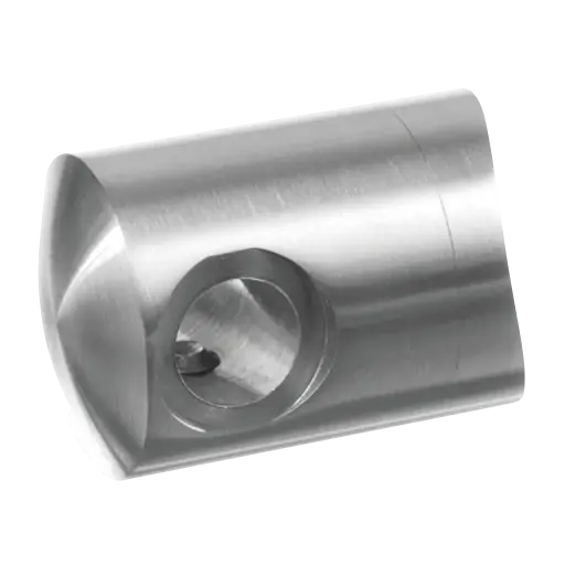 [137450-042-01] Support traversants pour câble pour tendeur; 137450-042-01; gauche, câble 3,2mm, tube Ø42,4mm, inox brossé 304 (13745204212)