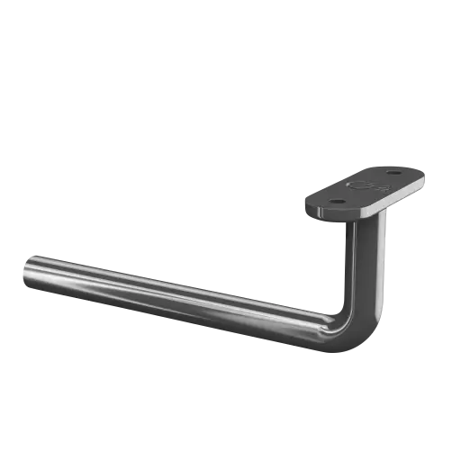 [130809-000-12] Tige, avec M8 filetage, L=150 mm; 130809-000-12; , main-courante plat, acier inoxydable 304, brossé - NEW