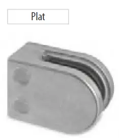 [102200-000-00 / 10.2200.000.00] Pince à verre, MOD 22, sans cales, plat, zamak, brut