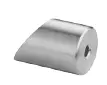 [13.7402.300.12] Entretoise pour câble, 3,2 mm - 4 mm, plat, 35° ouverture haute, inox brossé 304