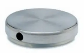 [12.0731.019.12] Embout de finition taraudé M8, Ø 19,0 mm - Inox Brossé