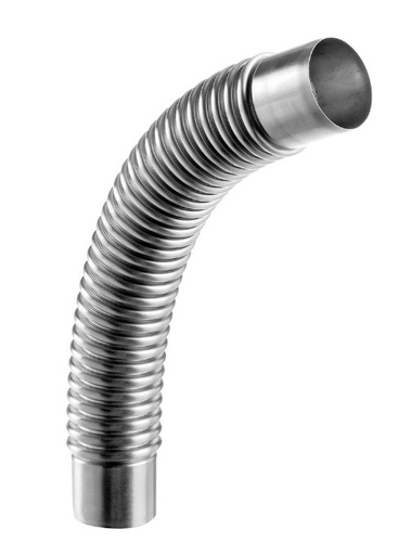 [130316] Tube connector, Flex-connect, 0-210°, MOD 0316, 304; 130316