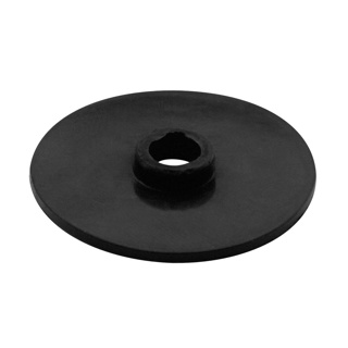 [204085-034-01] d line, rondelle caoutchouc p. adaptat. de verre, Ø34 mm, Ø33 mm x 1 mm, Ø8 mm, en haut