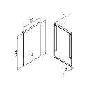 End cap, Easy Glass Prime, fascia mount, MOD 8432, alu prime2.webp