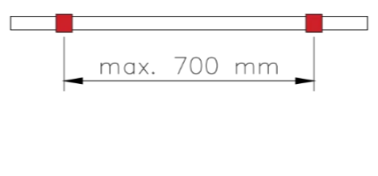 Support repose-pied Sygrid