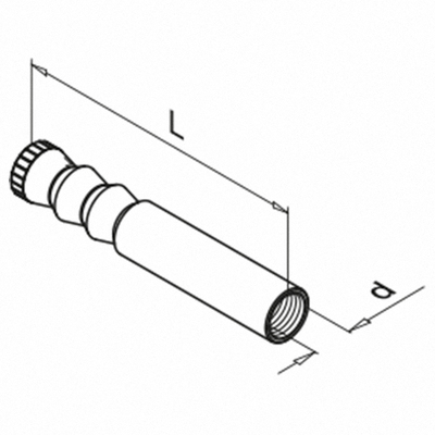 Douille taraudée, Q VMZ-IG 90 M12, QS-207; 244510-290; inox 316 (19451222414)