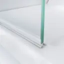 Profil d'étanchèité pour porte en verre Allena