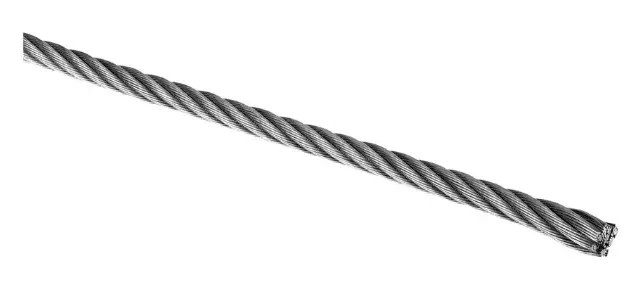 Câble pour système de câble, 3,2 mm, 1 x 19; 147900-003-10; L=10 m, inox brossé 316 (14790000312)