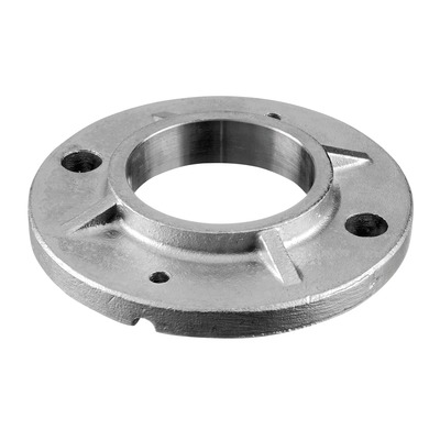 Embase à souder,; tube Ø42,4 mm, rond, 100 mm, inox brut 304 (13094004200)