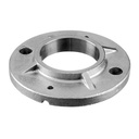 Embase à souder,; tube Ø42,4 mm, rond, 100 mm, inox brut 304 (13094004200)
