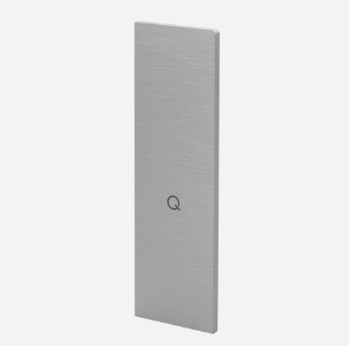 Embout, Easy Glass Smart+, montage latéral, pour escaliers, pour habillage, installation par clipsage, gauche, aluminium, brossé - NEW