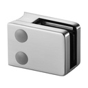 Pince à verre, MOD 4200, sans cales; 104200-042-19; tube Ø42,4 mm, zamak, aspect inox brossé (10420004219)