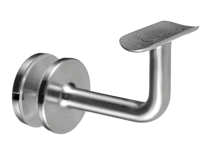 Support de main-courante pour verre, Ø42,4 mm; 130117-042-12; pour verre 8 - 31,52 mm, inox brossé 304 (13011704212)