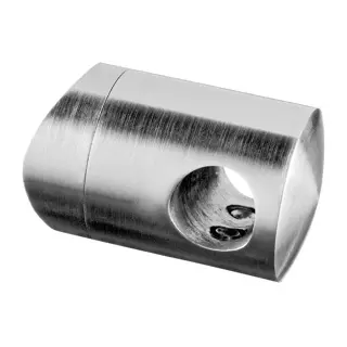 Support traversants, barre Ø12 mm; 140831-042-12; tube Ø42,4 mm, inox brossé 316 (14083104212)