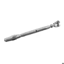 Tendeur avec fourche pour système de câble; 137250-003; câble 3,2 mm, inox brossé 304 (13725000312)