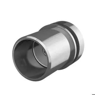 Adaptateur et vis pour embase murale MOD 0523; 143523-033-12; , pour tube Ø33,7 mm, acier inoxydable 316, brossé