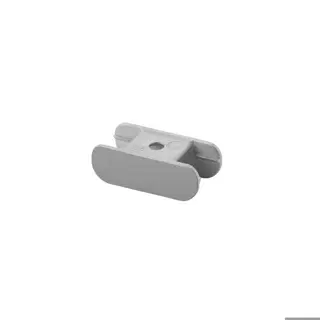 Adaptateur pour LED dans tube à fond de gorge; 140780-24; U=24x24 mm, Linear Light, inox brut 316 (14078002400)