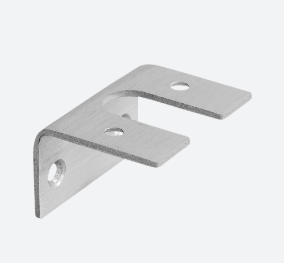 Adaptateur pour rail de verre, Easy Alu; 165960-00; aluminium, brut (16077000000)