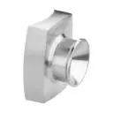 Adaptateur pour supports de verre MOD 55; 140786-048-12; pour escaliers, tube Ø48,3 mm, inox brossé 316 (14077464812)