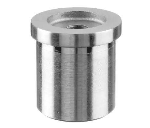 Adaptateur pour tube, tube Ø42,4 mm x 2,6 mm; 130727-000; main-courante plat, H=5 mm, inox brossé 304 (13072700012)