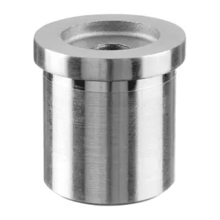 Adaptateur pour tube, tube Ø42,4 mm x 2,6 mm; 140727-000; main-courante plat, H=5 mm, inox brossé 316 (14072700012) - SELL OUT