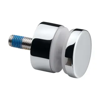 Adaptateur à verre, Ø30 mm, plat; 140746-015-10; filetage M8, verre 6 - 17,52 mm, inox poli 316 (14074600010) - SELL OUT