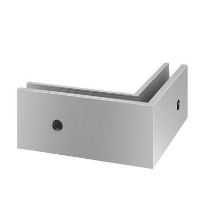 Angle extérieur 90°, Easy Glass Pro; montage latéral, aluminium brossé, anodisé (16631601518)